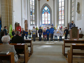 Feierlicher Gründungsgottesdienst der Pfarrei St. Heimerad (Foto: Karl-Franz Thiede)